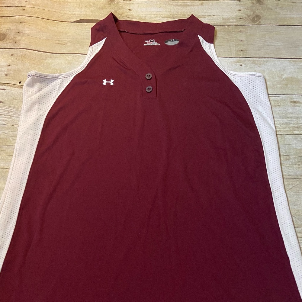 Under Armour Racerback Muscle Tank - Long Length